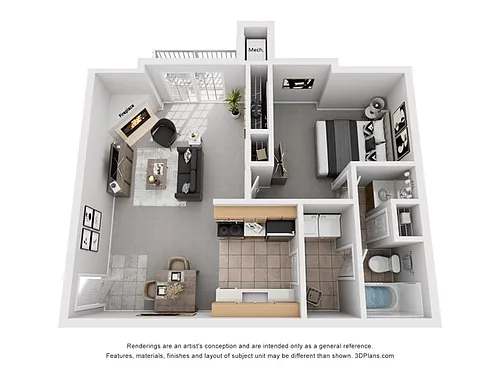 Floor plan The Kensington