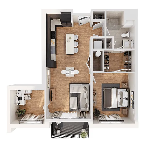 Floor plan Sansom