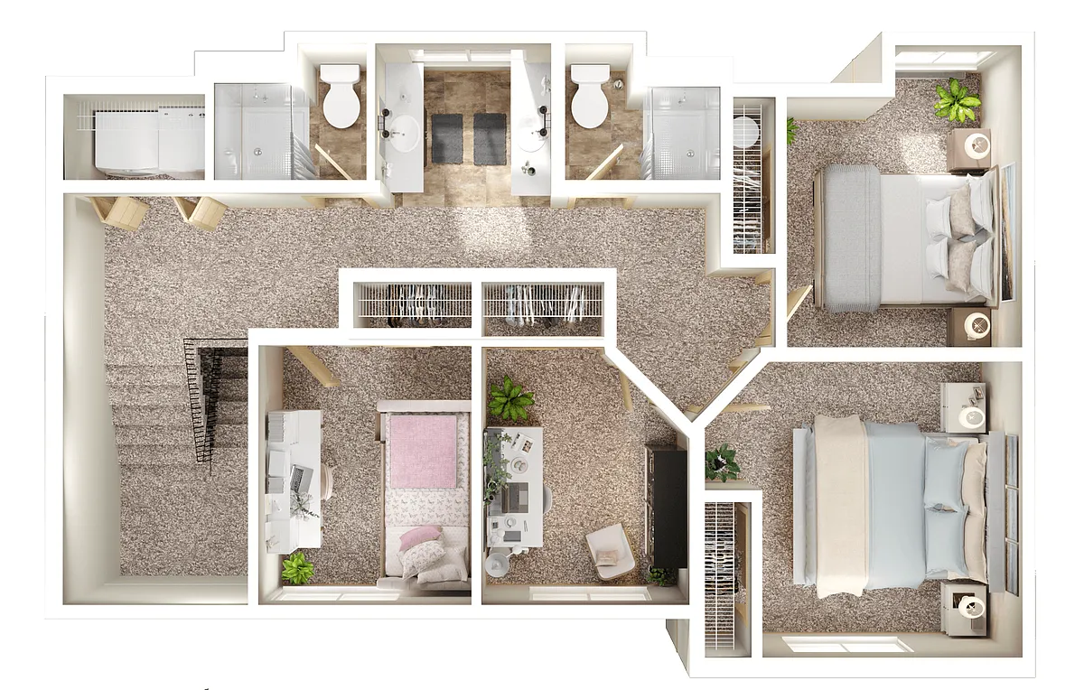 Floor plan Lavender