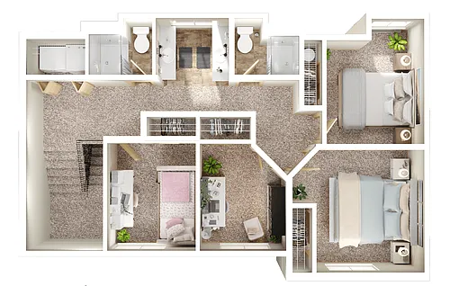 Floor plan Lavender