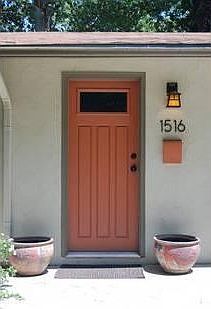Front door
						:
						Energy efficient exterior doors, decorative exterior light fixtures