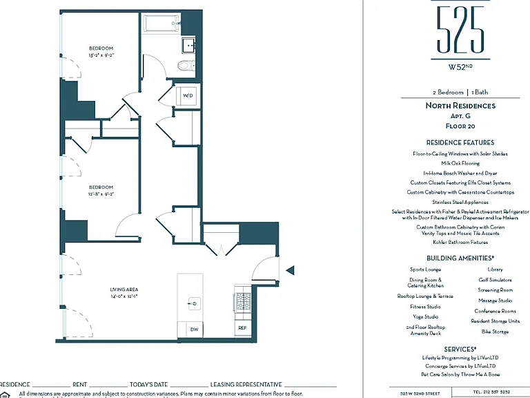 525 W 52nd St #20GN — Photo 2