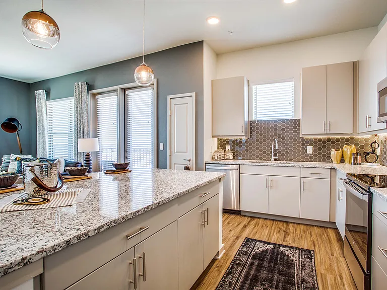 Spacious bathroom with large vanity