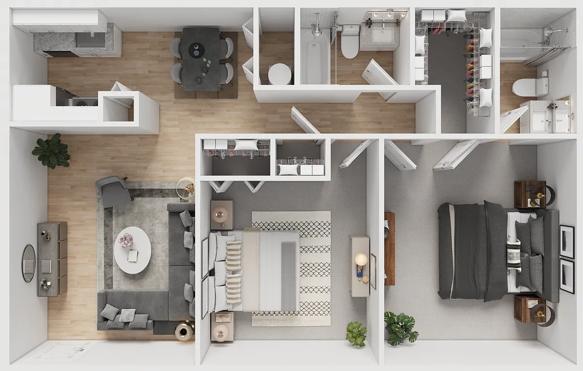 Floor plan B1