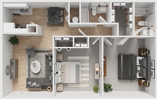 Floor plan B1