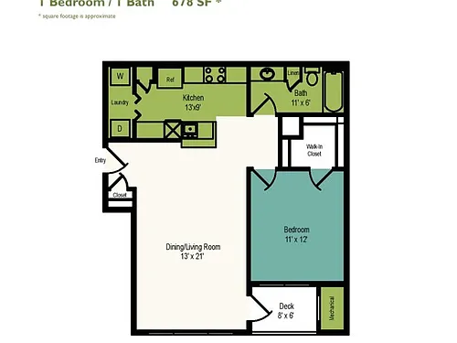 Floor plan Amaryllis-PHU-Income Based Apt.