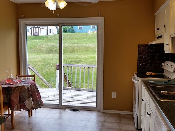 View of Deck off Kitchen