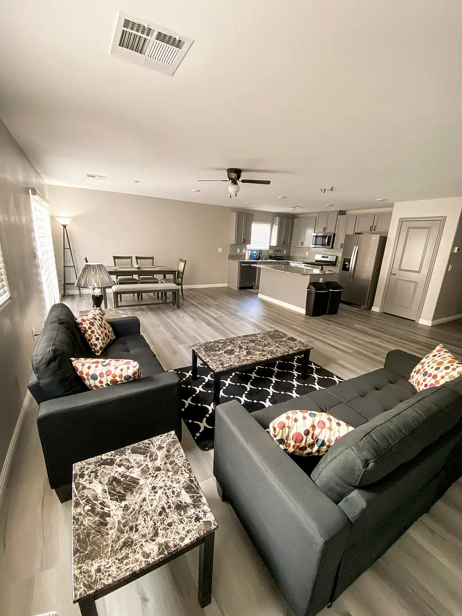 Photo 2 of 5 - Celta Vigo Ave - North Las Vegas, NV living room view of first floor - Celta Vigo Ave