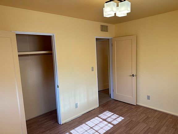 Bedroom 3: full bedroom, view to the south and west, large closet more than six feet of hanging space. About 12x10.