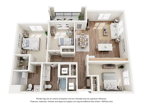 Floor plan 3A