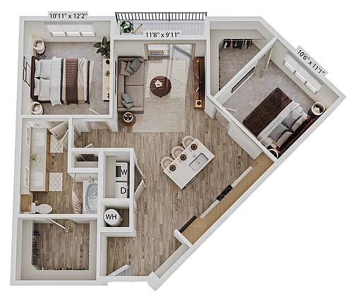 Floor plan B1