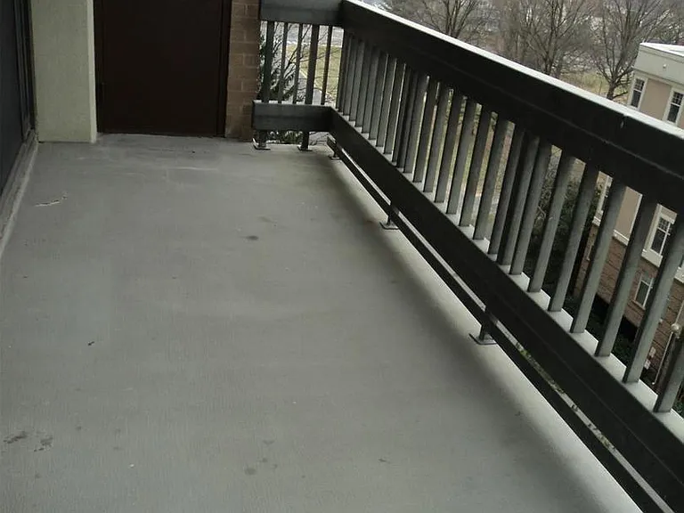 Large balcony with expansive views