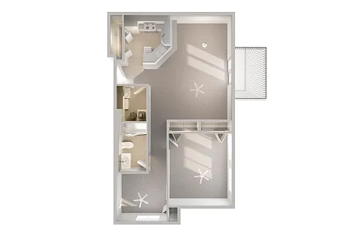Floor plan Largo - Penthouse
