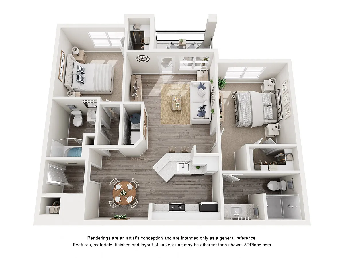 Floor plan B2