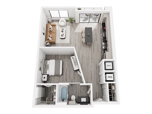 Floor plan A10 Renovated