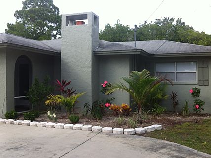 Landscaping throughout