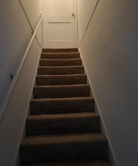 inside entry stairs