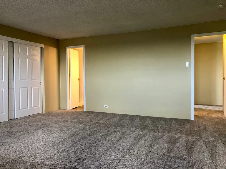 Master bedroom with separate 3/4 bath