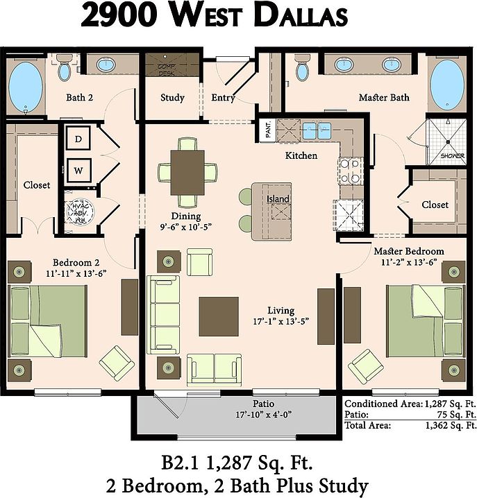 2900 West Dallas Apartment Rentals Houston Tx Zillow