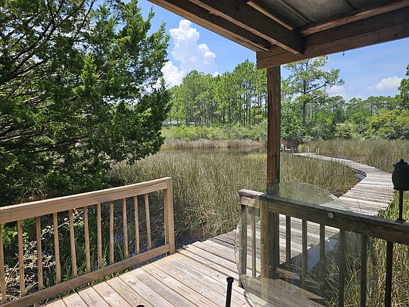 side porch to the water