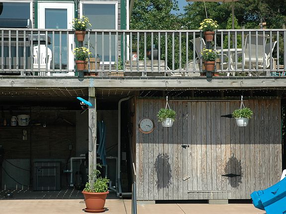 Deck Overlooking Pool