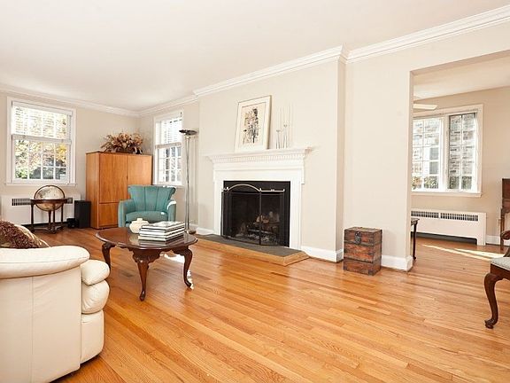 A glimpse into the sunroom from living room