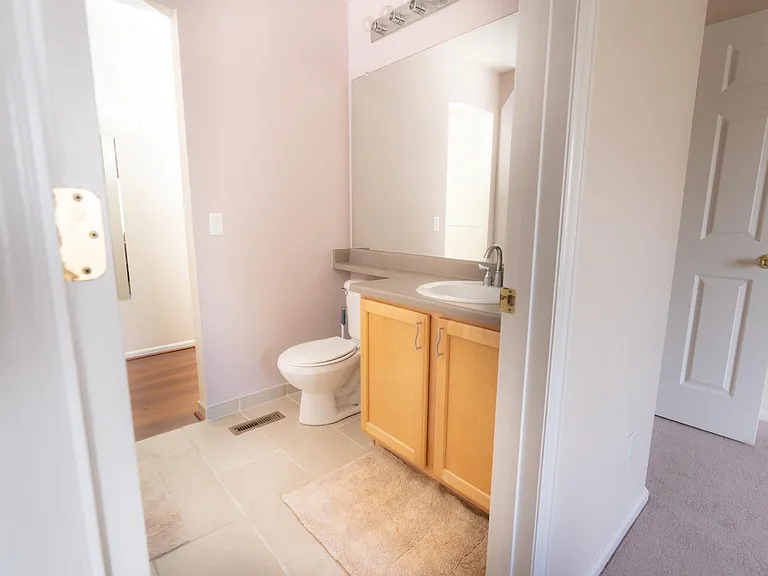 Master bathroom, new tile!
