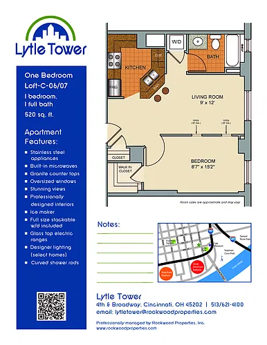 Floor plan ED-LOFTC