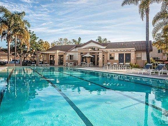 One of two swimming pools