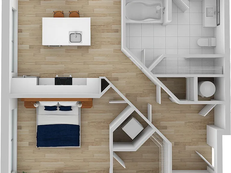 B12 floor plan 10 WestEdge