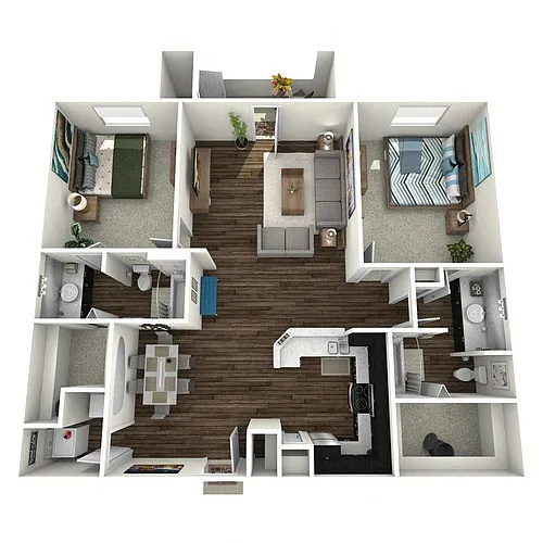 Floor plan B3