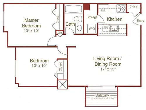 Floor plan Cranbrook Lower