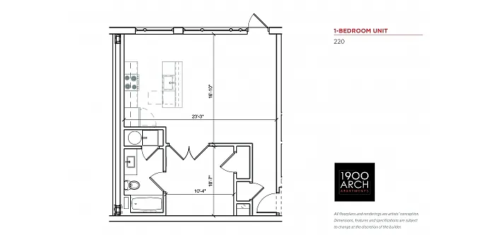 Floor plan 220