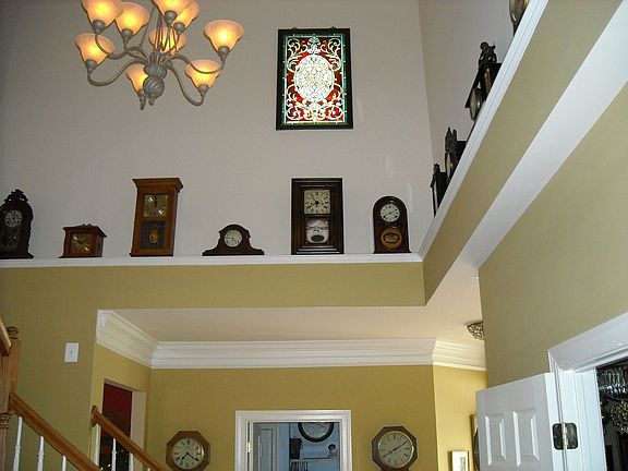 Looking up in Foyer