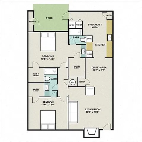 Floor plan THE MAPLE