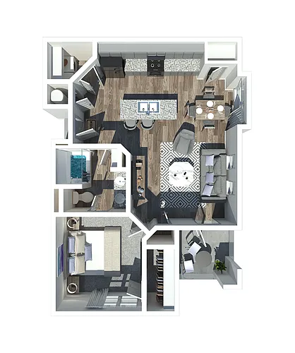 Floor plan The Oasis