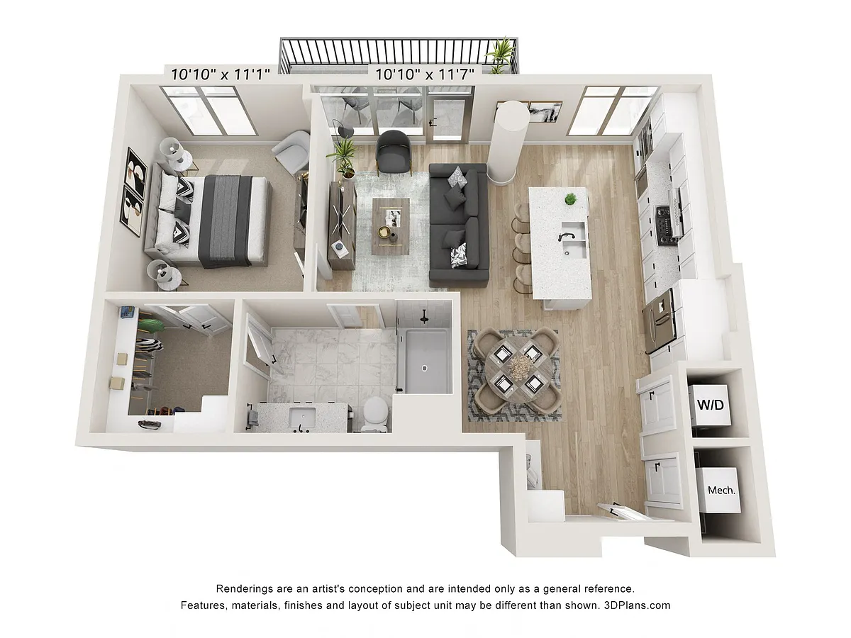 Floor plan The Amber