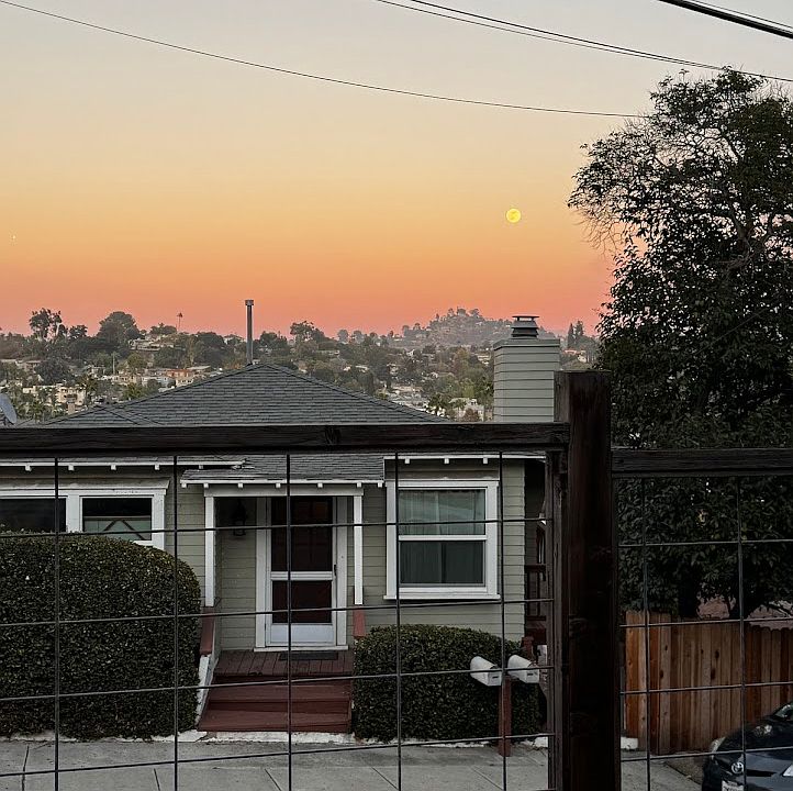 Dusk/Sunset View from the deck