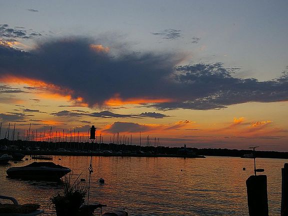 View from dock