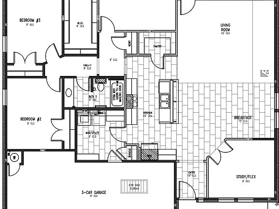Kingston Floor Plan with Porch A