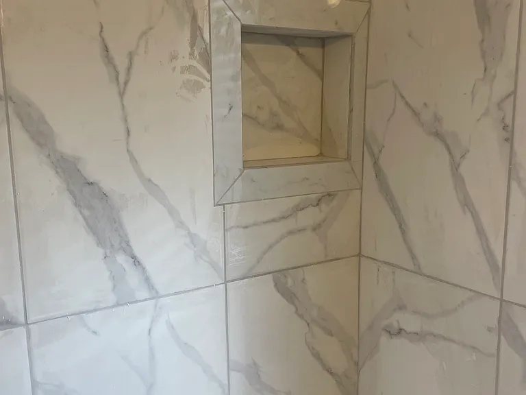 New shower