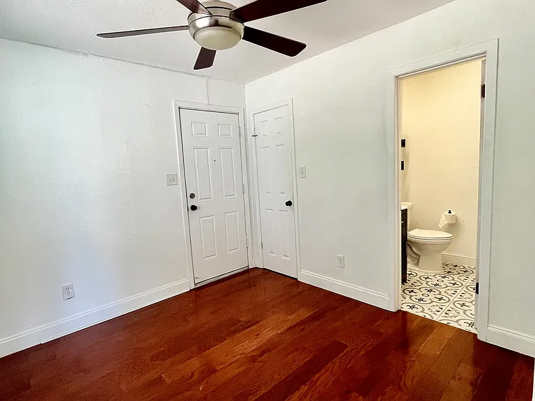 bedroom #1 with private bathroom