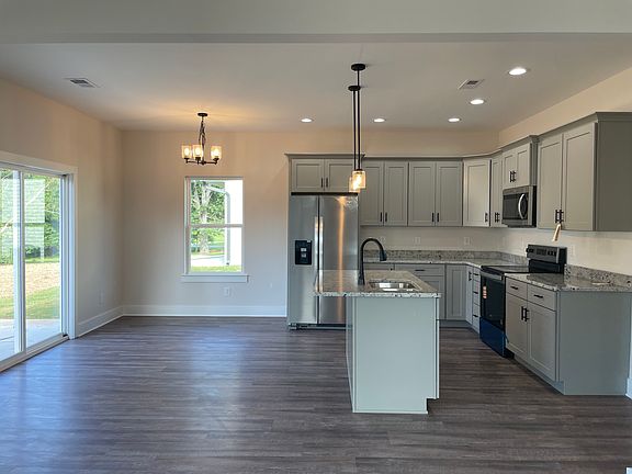 Kitchen view from living area