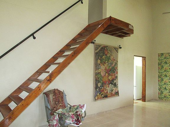 Stairs to second floor