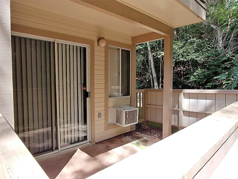 Covered Private Patio