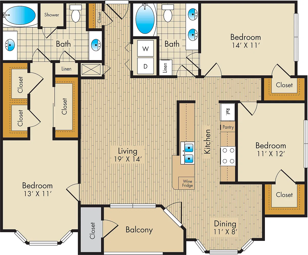 Floor plan G