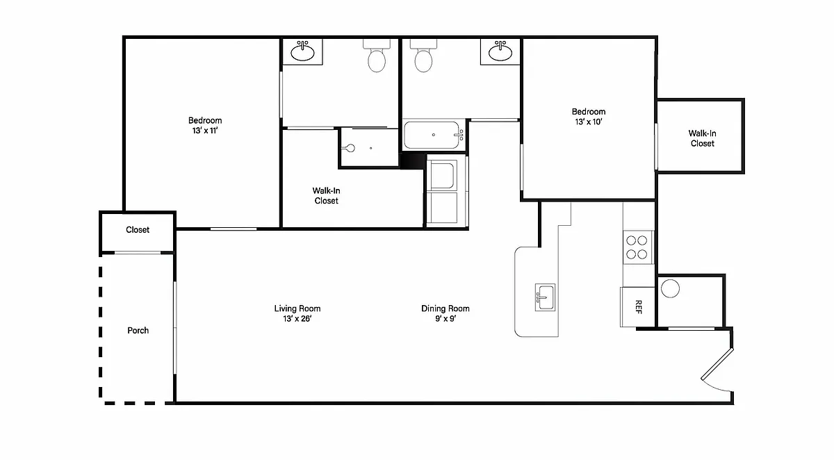 Floor plan B6