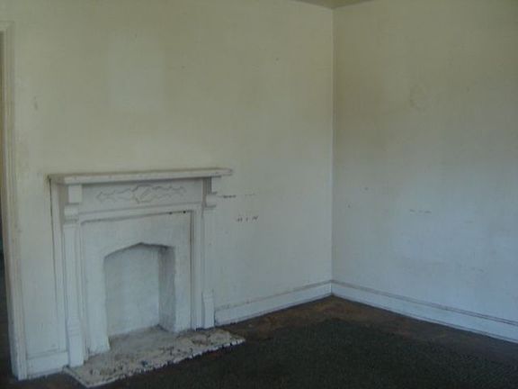 Original Fireplace is sealed up