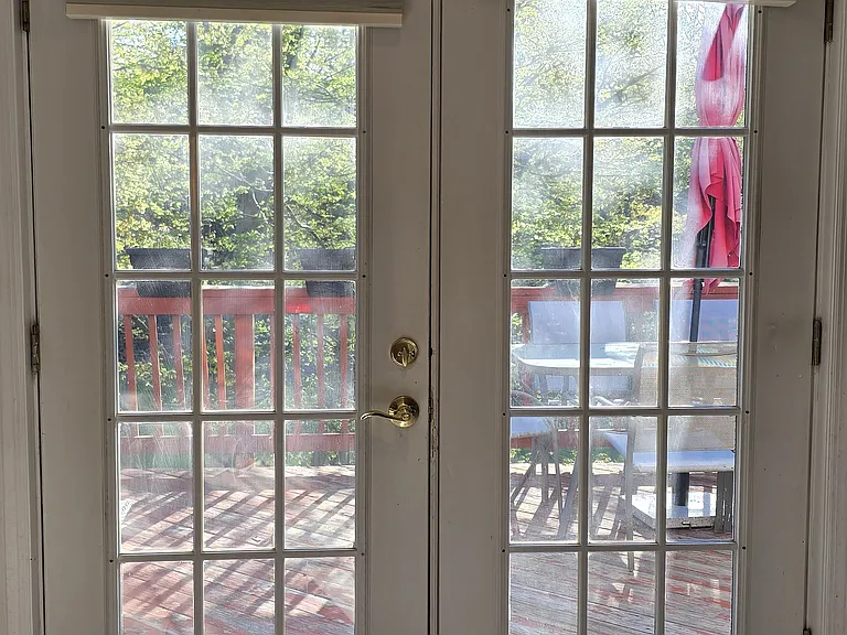 Outside view from LR