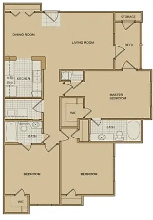 Floor plan The Reynolds